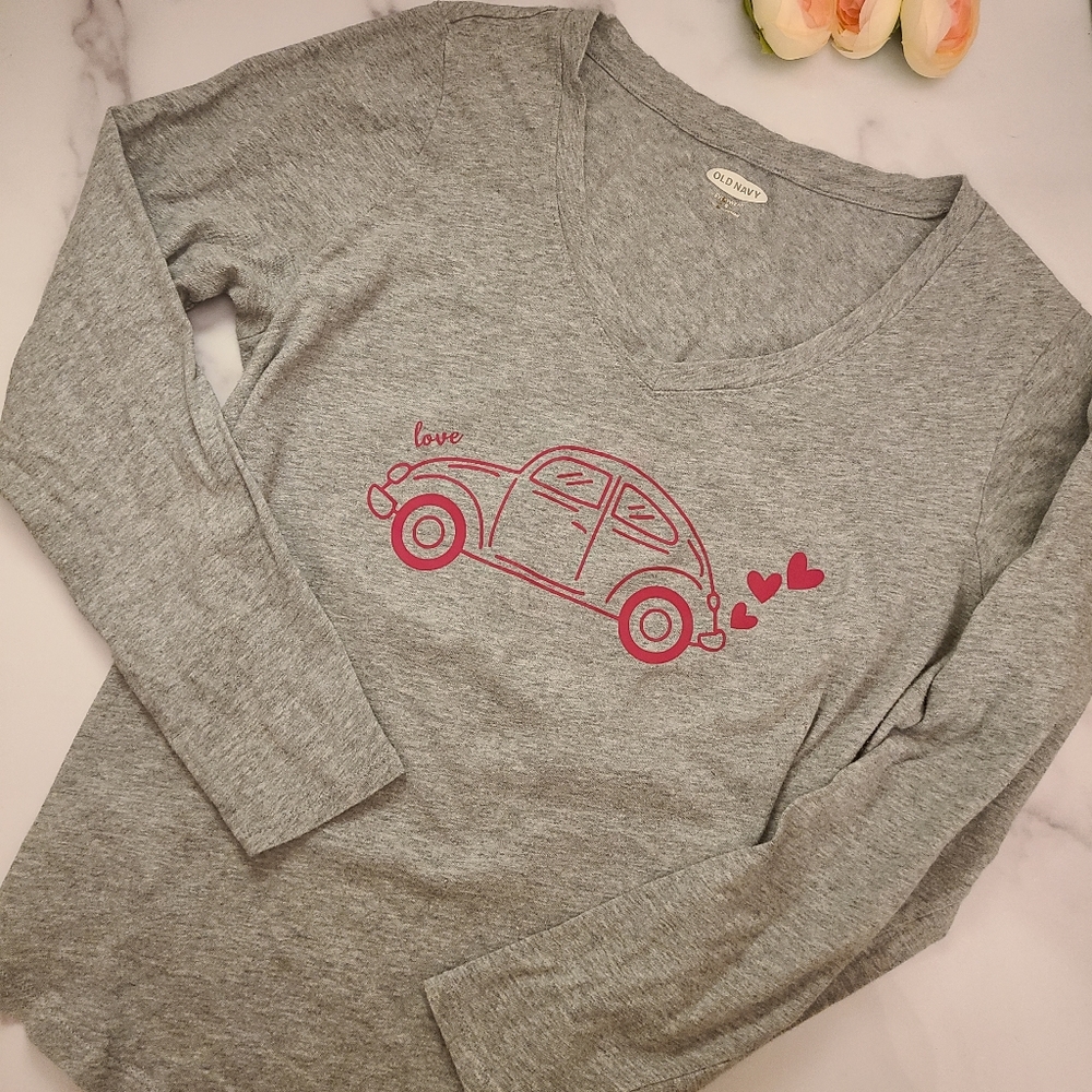 Women's old navy Love Bug t shirt, size small